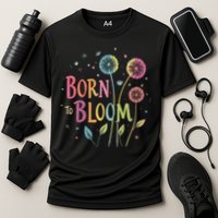 Wildflower Dandelion Rainbow Born Bloom Dandelion Flowers  Cooling Performance Crew T-Shirt