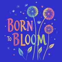 Wildflower Dandelion Rainbow Born Bloom Dandelion Flowers  Womens T-Shirt
