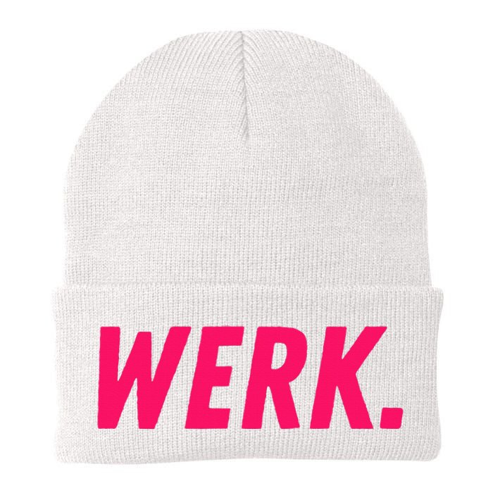 Werk Drag Race Drag Queen Quote Knit Cap Winter Beanie