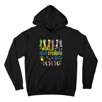 World Down Syndrome Day Awareness Socks 21 March Boy Girl Hoodie