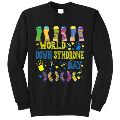 World Down Syndrome Day Awareness Socks 21 March Boy Girl Sweatshirt