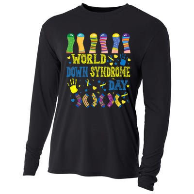 World Down Syndrome Day Awareness Socks 21 March Boy Girl Cooling Performance Long Sleeve Crew