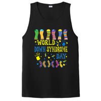 World Down Syndrome Day Awareness Socks 21 March Boy Girl PosiCharge Competitor Tank