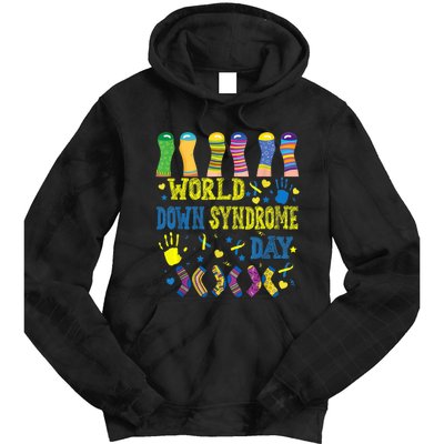 World Down Syndrome Day Awareness Socks 21 March Boy Girl Tie Dye Hoodie