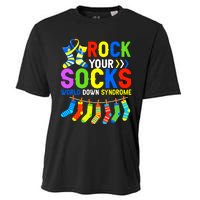 World Down Syndrome Day Awareness Rock Your Socks Cooling Performance Crew T-Shirt