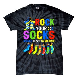 World Down Syndrome Day Awareness Rock Your Socks Tie-Dye T-Shirt