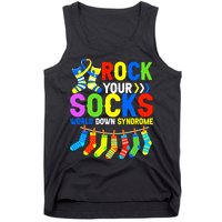 World Down Syndrome Day Awareness Rock Your Socks Tank Top