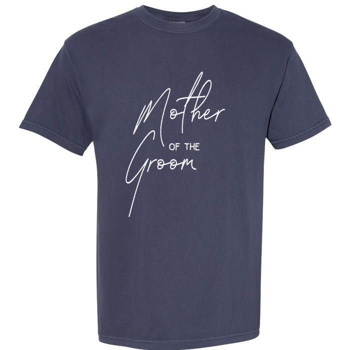 Wedding Day Shower For Mom Groom Party Mother Of The Groom Garment-Dyed Heavyweight T-Shirt