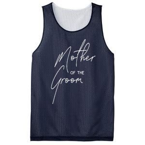 Wedding Day Shower For Mom Groom Party Mother Of The Groom Mesh Reversible Basketball Jersey Tank