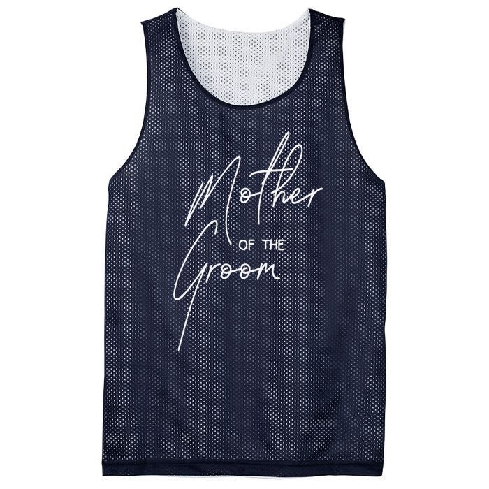 Wedding Day Shower For Mom Groom Party Mother Of The Groom Mesh Reversible Basketball Jersey Tank