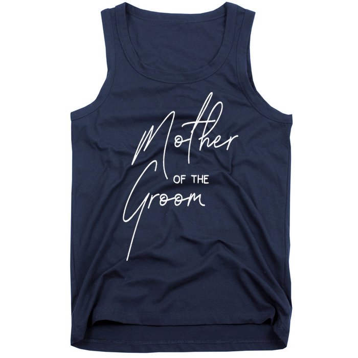 Wedding Day Shower For Mom Groom Party Mother Of The Groom Tank Top