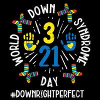 World Down Syndrome Day 321 Awareness Support 16 in Basic Backpack