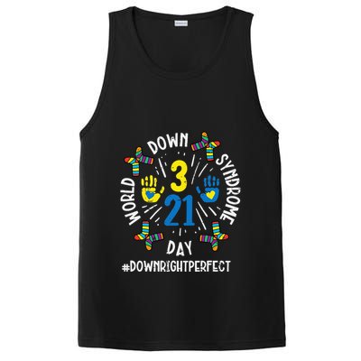 World Down Syndrome Day 321 Awareness Support PosiCharge Competitor Tank