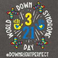 World Down Syndrome Day 321 Awareness Support Cotton Canvas Backpack