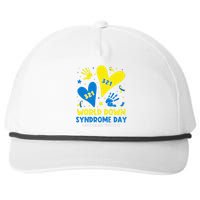 World Down Syndrome Day 321 Awareness Support Snapback Five-Panel Rope Hat