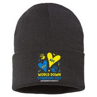 World Down Syndrome Day 321 Awareness Support Sustainable Knit Beanie