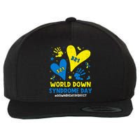 World Down Syndrome Day 321 Awareness Support Wool Snapback Cap