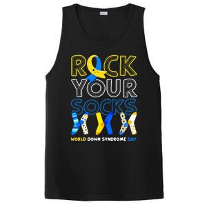 World Down Syndrome Day Rock Your Socks Awareness Copy PosiCharge Competitor Tank