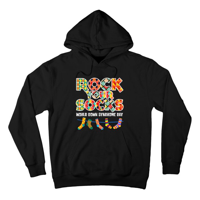 World Down Syndrome Day Rock Your Socks Awareness Hoodie