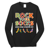 World Down Syndrome Day Rock Your Socks Awareness Long Sleeve Shirt