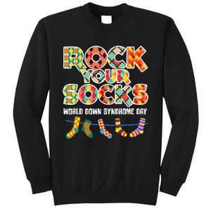 World Down Syndrome Day Rock Your Socks Awareness Sweatshirt