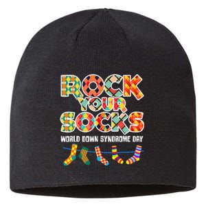 World Down Syndrome Day Rock Your Socks Awareness Sustainable Beanie