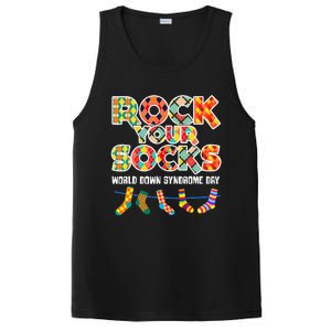 World Down Syndrome Day Rock Your Socks Awareness PosiCharge Competitor Tank