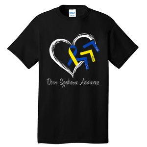 World Down Syndrome Day 321 Awareness Support Tall T-Shirt