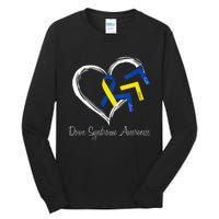 World Down Syndrome Day 321 Awareness Support Tall Long Sleeve T-Shirt