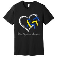 World Down Syndrome Day 321 Awareness Support Premium T-Shirt