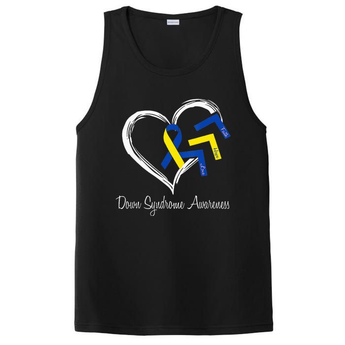 World Down Syndrome Day 321 Awareness Support PosiCharge Competitor Tank