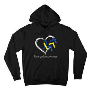 World Down Syndrome Day 321 Awareness Support Tall Hoodie