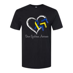 World Down Syndrome Day 321 Awareness Support Softstyle CVC T-Shirt