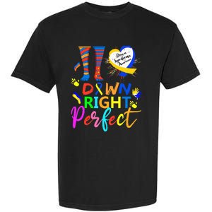 World Down Syndrome Day Rock Your Socks T21 Awareness Garment-Dyed Heavyweight T-Shirt