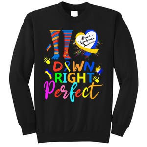 World Down Syndrome Day Rock Your Socks T21 Awareness Sweatshirt