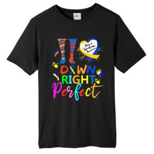 World Down Syndrome Day Rock Your Socks T21 Awareness Tall Fusion ChromaSoft Performance T-Shirt