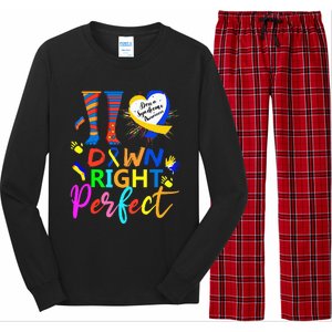 World Down Syndrome Day Rock Your Socks T21 Awareness Long Sleeve Pajama Set