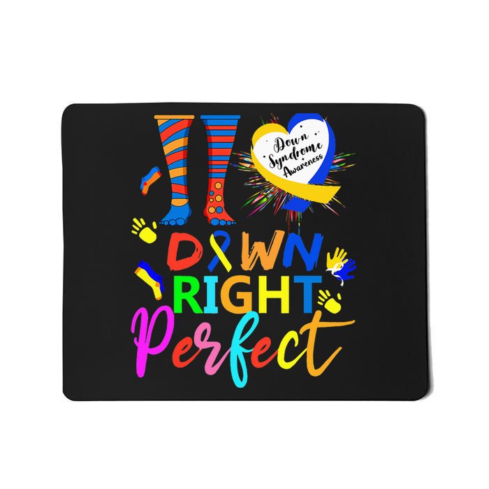 World Down Syndrome Day Rock Your Socks T21 Awareness Mousepad