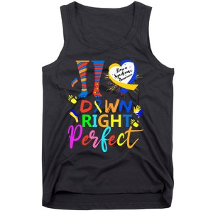 World Down Syndrome Day Rock Your Socks T21 Awareness Tank Top