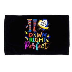 World Down Syndrome Day Rock Your Socks T21 Awareness Microfiber Hand Towel