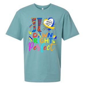 World Down Syndrome Day Rock Your Socks T21 Awareness Sueded Cloud Jersey T-Shirt