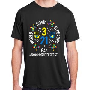 World Down Syndrome Day 321 Awareness Support Adult ChromaSoft Performance T-Shirt