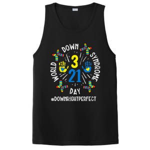 World Down Syndrome Day 321 Awareness Support PosiCharge Competitor Tank