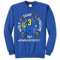 World Down Syndrome Day 321 Awareness Support Sweatshirt