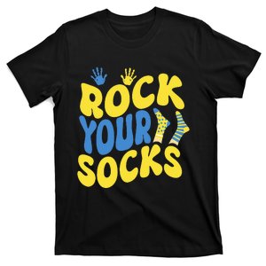 World Down Syndrome Day Rock Your Socks T-Shirt