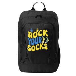 World Down Syndrome Day Rock Your Socks City Backpack