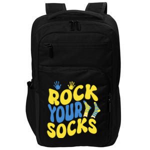 World Down Syndrome Day Rock Your Socks Impact Tech Backpack