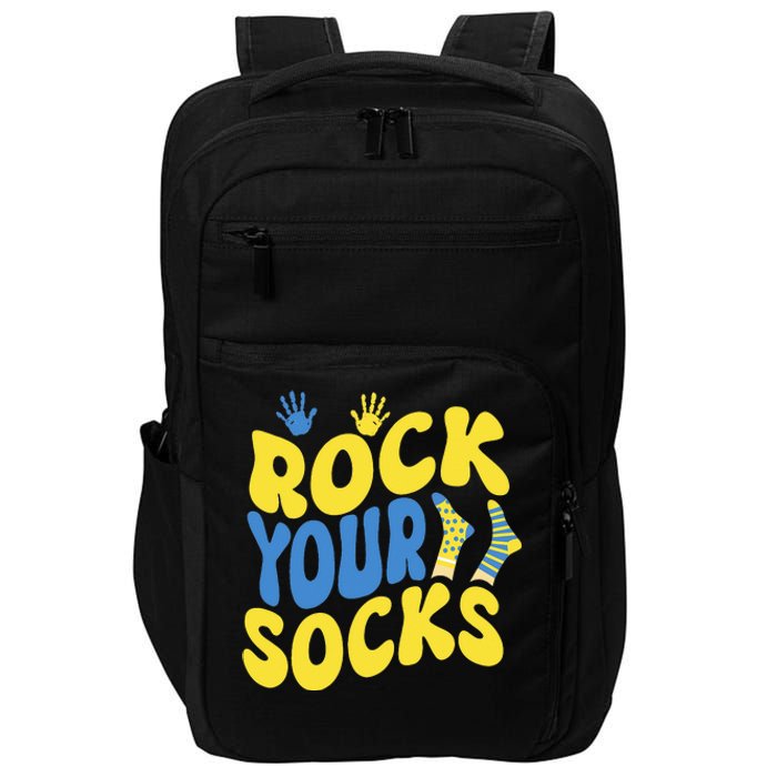 World Down Syndrome Day Rock Your Socks Impact Tech Backpack