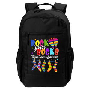 World Down Syndrome Day Rock Your Socks Awareness Daily Commute Backpack