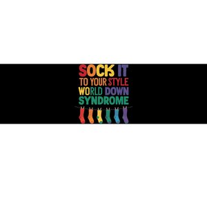 World Down Syndrome Day T21 March 2024 Bumper Sticker